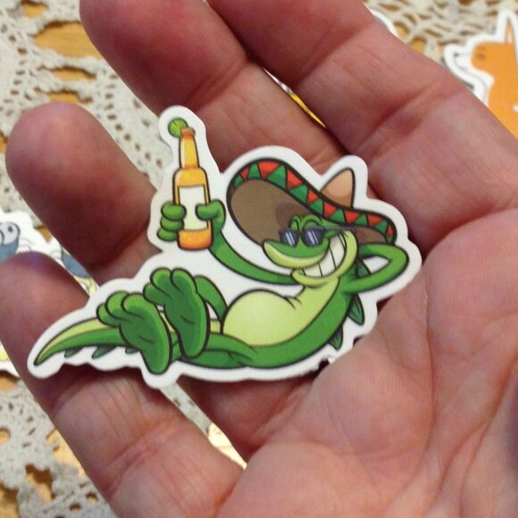 Fun bundle of stickers, beer theme, use for crafts, scrapbooking, etc - Picture 3 of 6